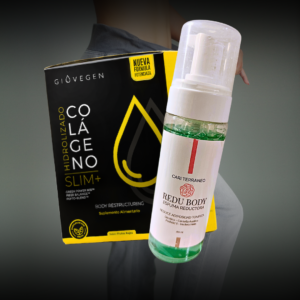 COMBO Colágeno Giovegen Slim + Espuma Reductora Corporal